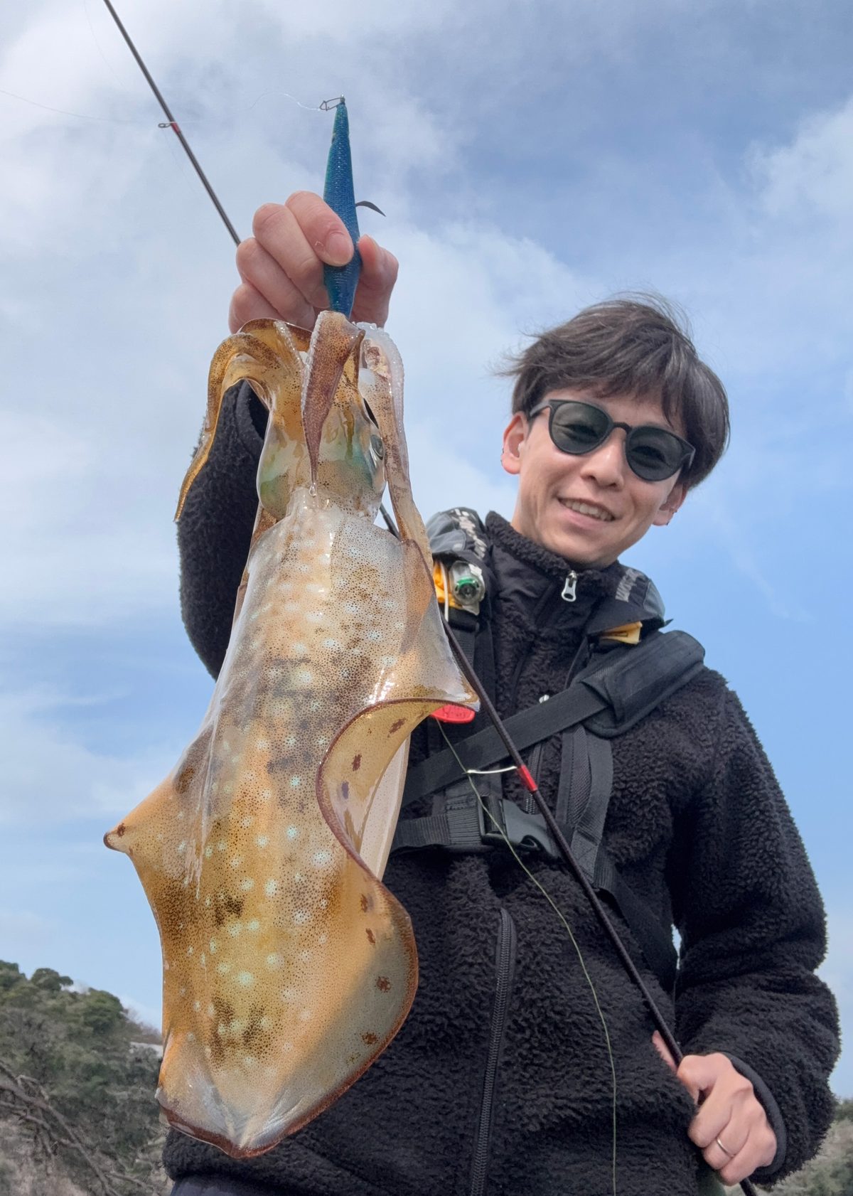 【3月下旬×渋い春イカ攻略】エギシャープ3.8号V1で漁港ボトムを制す