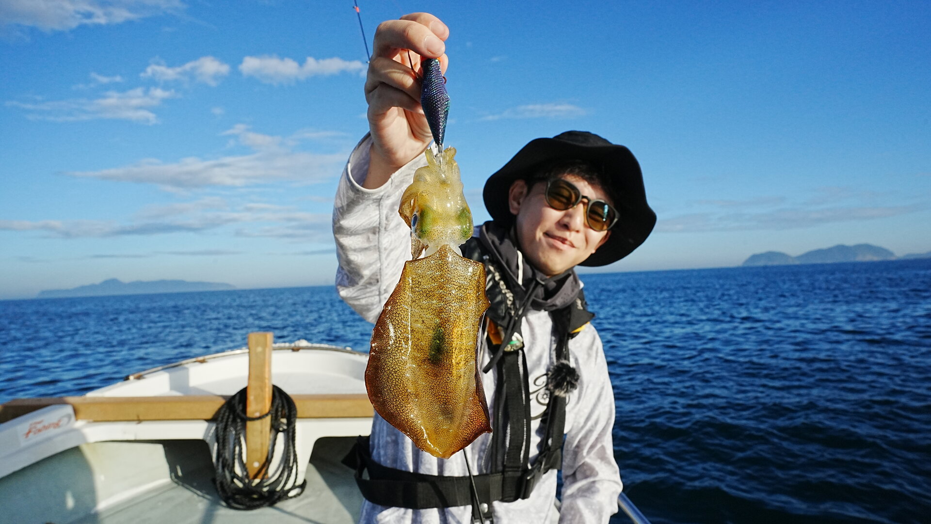 ジェットチェイサー2.6号実釣シーン