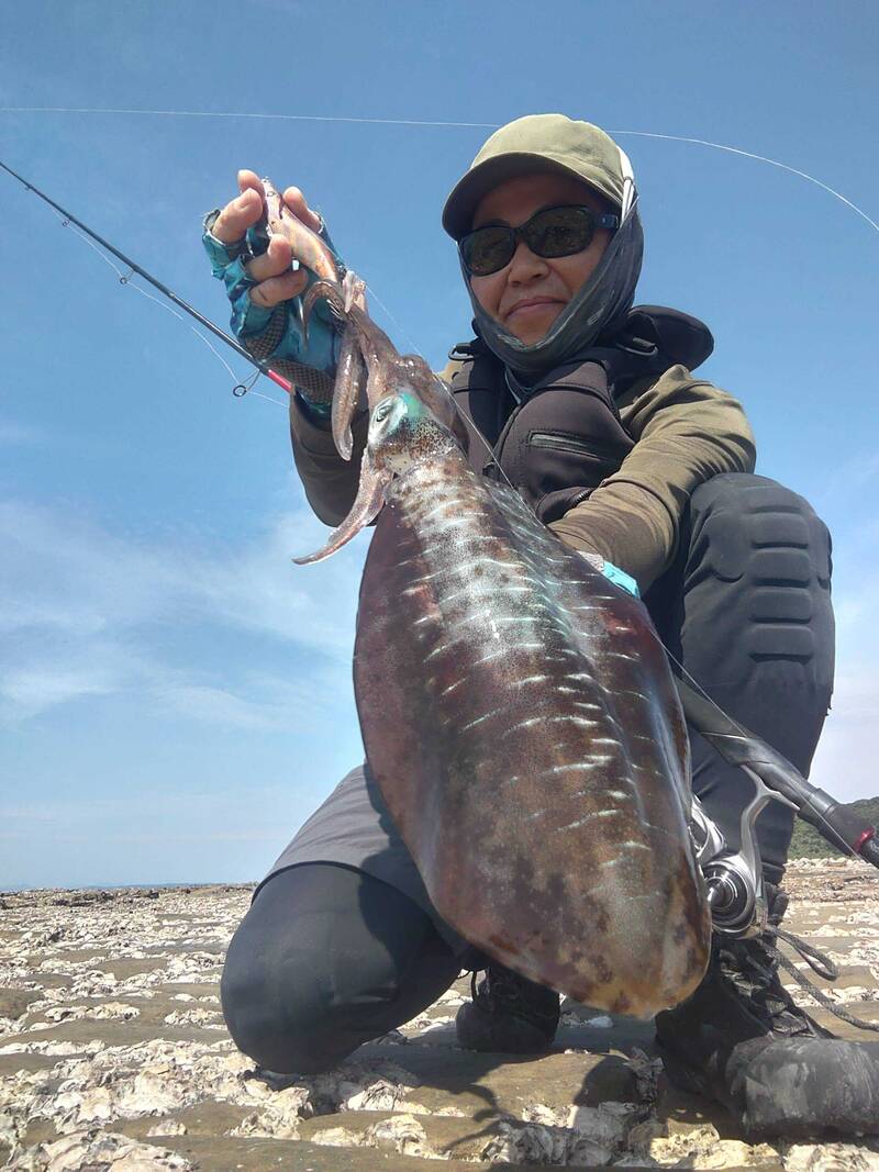 エギシャープ3.5号での釣果