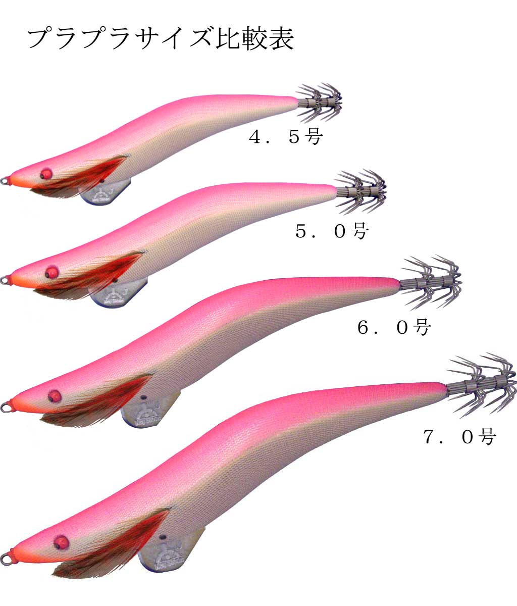 大分型プラプラサイズ比較