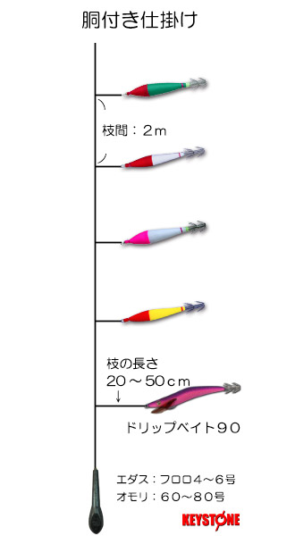 ドット付き仕掛け