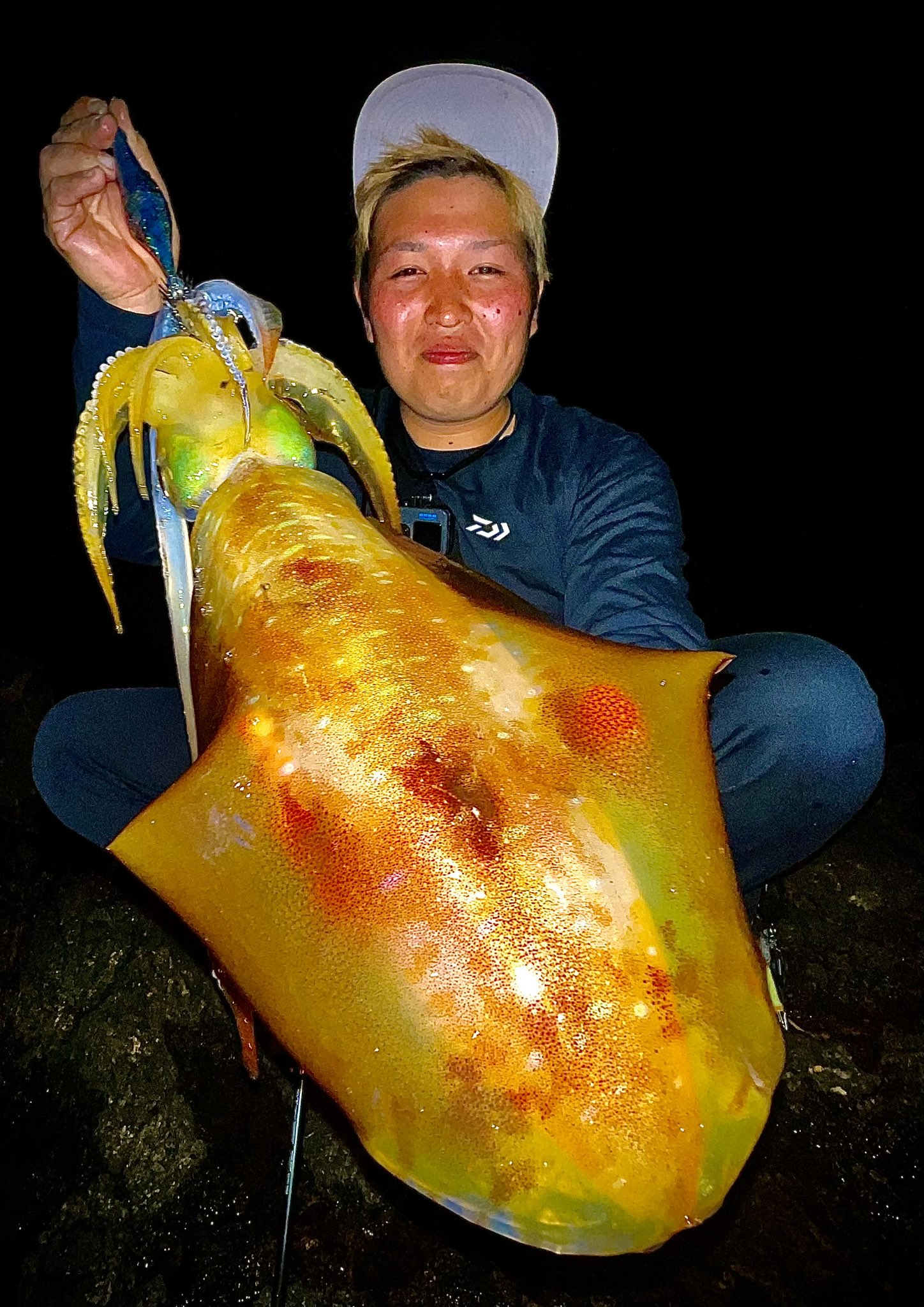 モンスター級アオリイカ釣果