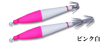 「発泡浮きスッテ・ケンサキSP」ピンク白